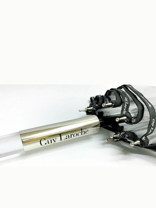 Guy Laroche Regenschirm mit Gehstock Transparent
