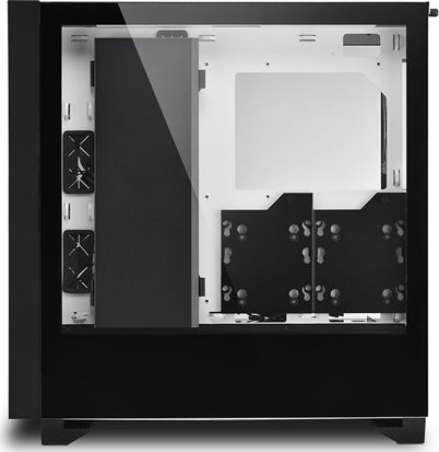 Sharkoon Elite Shark CA300T Gaming Midi Tower Computer Case with Side Window and RGB Lighting White