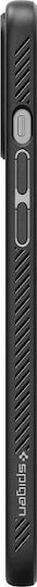 Spigen Liquid Air Back Cover Silicone Black (iPhone 12 / 12 Pro)
