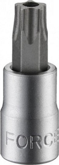 Force Socket 1/4" Torx with Hole Walnut with Torx Head and Socket 1/4'' T8x32mm