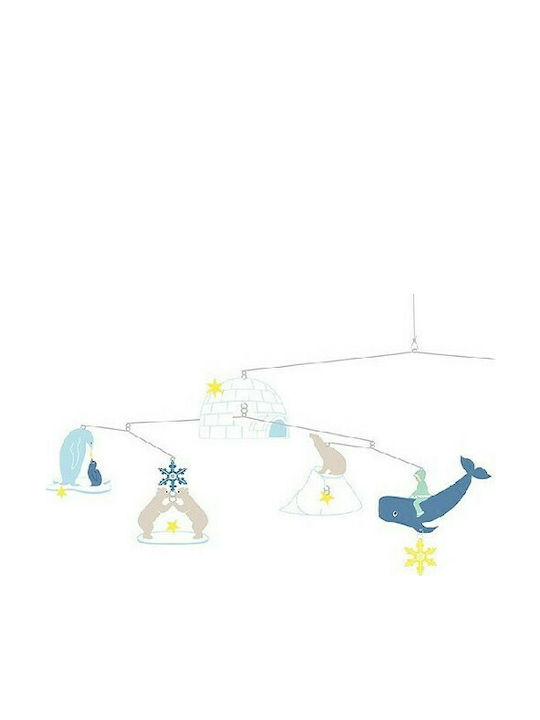 Djeco Kinderwanddekoration Zimmer Mobile Tiere
