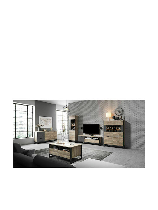 Σύνθετο Σαλονιού Arden Sand Mini Μ217.2xΒ39.6xΥ194εκ.
