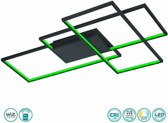 Trio Lighting Thiago Smart Plafonieră 114buc LED cu Telecomandă Trio Lighting Thiago Smart Plafonieră 114buc LED cu Telecomandă