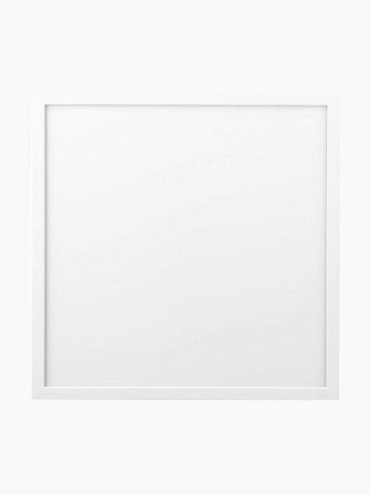 Geyer Square Recessed LED Panel 40W with Natural White Light 60x60cm