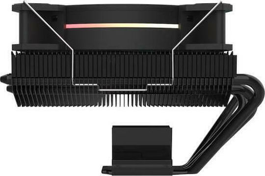 Alseye H120T Ψύκτρα Επεξεργαστή Low Profile για Socket AM4/115x με RGB Φωτισμό