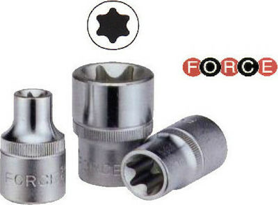 Force Socket Torx with Square Drive 1/2" Size E8