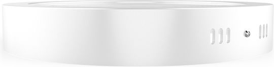 Aca Στρογγυλό Εξωτερικό LED Panel 24W με Ψυχρό Λευκό Φως 6500K 30εκ.
