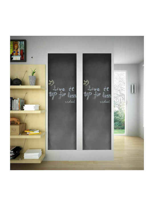 Decorative Sticker Wall Chalkboard 2pcs 300x60cm vidaXL