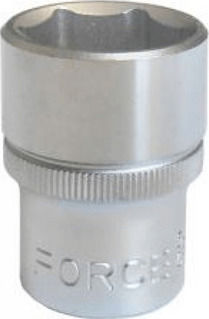 Force Socket Hex with Square Drive 1/2" Diameter 6mm