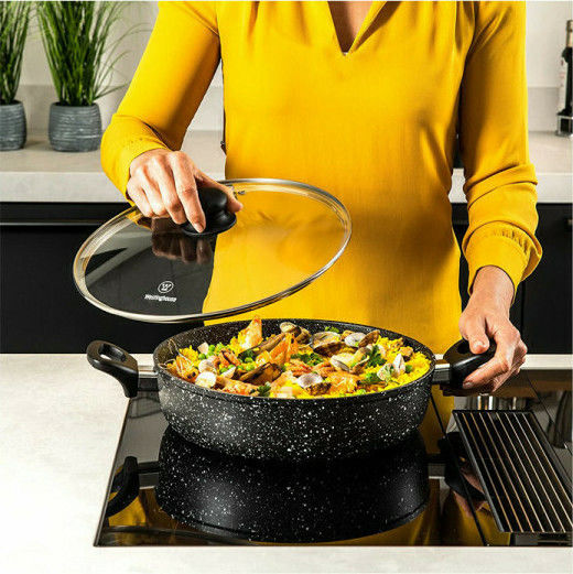 Westinghouse Ρηχή Κατσαρόλα από Αλουμίνιο 6lt / 32cm