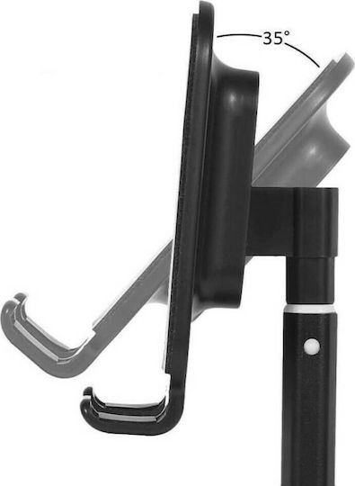 Hurtel Telescopic Desk Stand for Mobile Phone in Black Colour