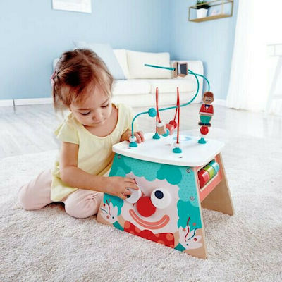 Hape Activity Cube Κύβος Δραστηριοτήτων Light-Up Circus made of Wood for 18++ Months