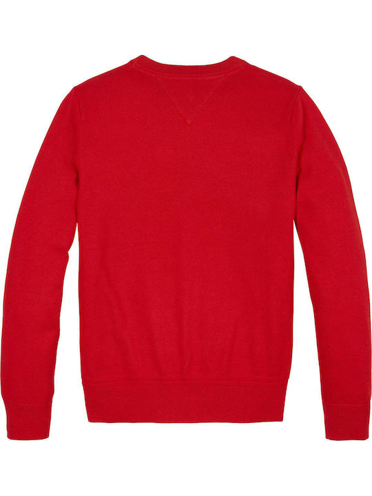 Tommy Hilfiger Kids Sweater Long Sleeve Red