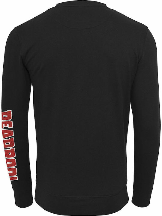 Merchcode Deadpool Splatter Sweatshirt Black