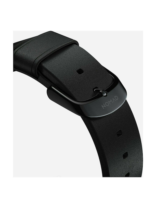 Nomad Modern Slim Strap Strap Leather Black (Apple Watch 38/40/41/42mm) NM10J1B000