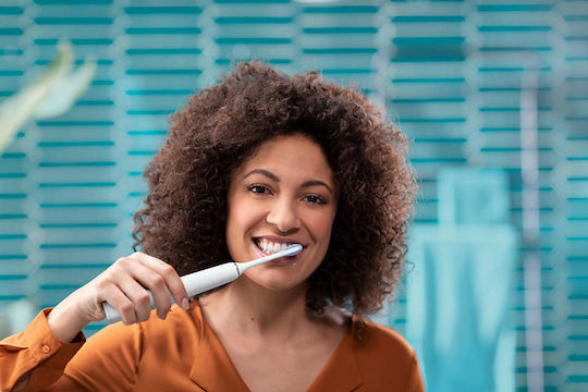 Philips Sonicare DiamondClean 9000 Electric Toothbrush with Timer, Pressure Sensor, and Travel Case White