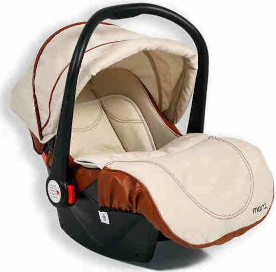 Cangaroo Alma Adjustable 3 in 1 Baby Stroller Suitable for Newborn Beige 7.5kg