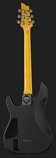 Schecter Demon-6 ABSN Electric Guitar Stratocaster with HH Pickup Configuration Aged Black Satin