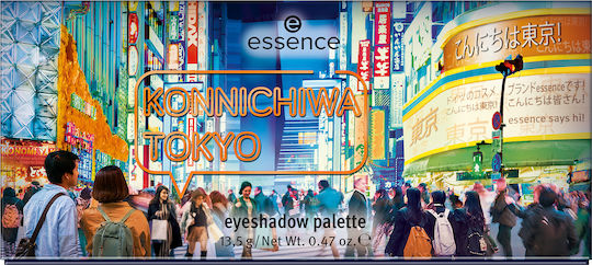 Essence Konnichiwa Tokyo Палитра със Сенки за Очите в Пресована Пудра 13.5гр