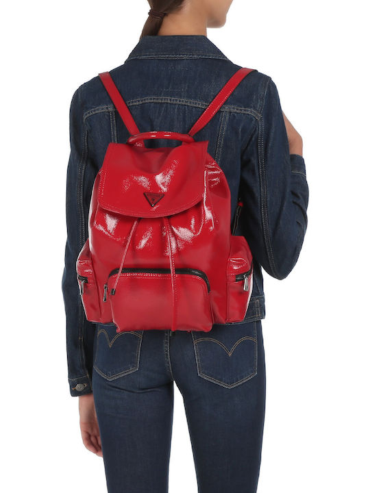 Guess San Diegο Damen Tasche Rucksack Rot