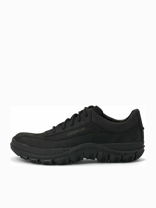 Fused Leder Herren Freizeitschuhe Schwarz