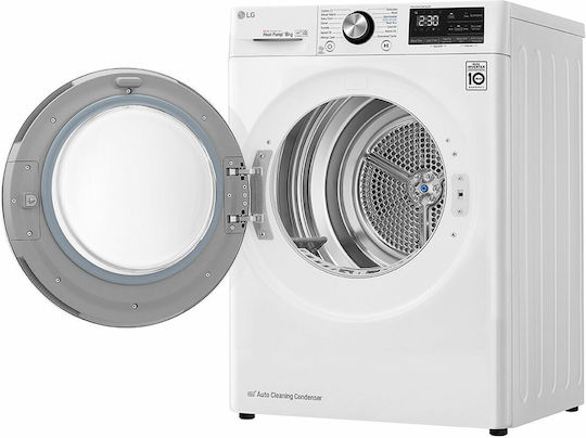 LG RC80V9AV3W Στεγνωτήριο 8kg με Αντλία Θερμότητας