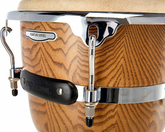 Meinl Floatune Wood Djembe 12" Zebra Finished Ash