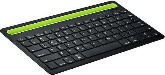 Mobilis RK908 Ασύρματο Bluetooth Πληκτρολόγιο Αγγλικό US Μαύρο