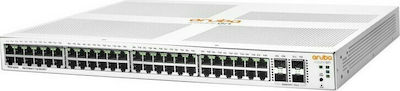 Aruba Instant On 1930 48G 4SFP/ SFP+ Managed L2 / L3 Switch with 48 Gigabit (1Gbps) Ethernet Ports and 4 SFP Ports