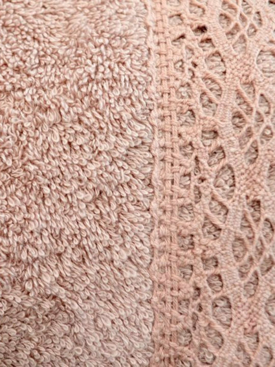 Lino Home Bath Towel Set 3pcs Bien Dusty Pink Weight 600gr/m²