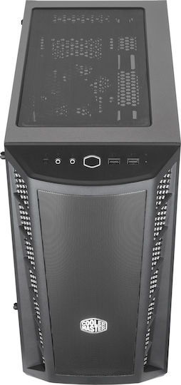 CoolerMaster MasterBox MB311L Gaming Mini Tower Computer Case with Window Panel Black