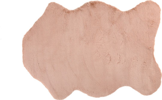 Tzikas Carpets 26163-061 Rutschfest Synthetisch,Polyester/Cotton/Leather Fur Pink