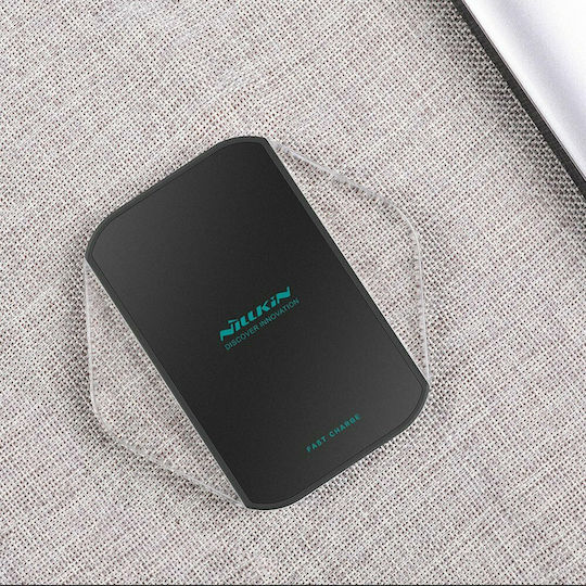 Nillkin Încărcător Wireless (Qi Pad) 10W Quick Charge 2.0 Negruς (Magic Cube Fast Charge)