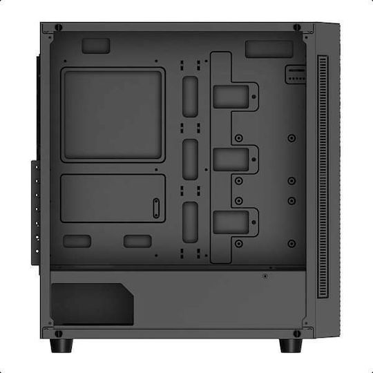 Deepcool Matrexx 55 Mesh Gaming Midi Tower Κουτί Υπολογιστή με Πλαϊνό Παράθυρο Μαύρο