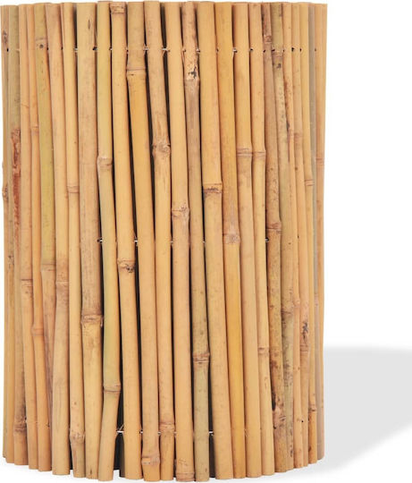 vidaXL Bambuszaun Bambus mit Ganzem Holz 30x500cm
