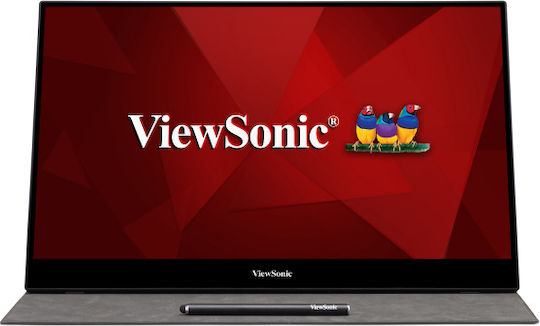 Viewsonic TD1655 IPS Touch Φορητό Monitor 15.6" FHD 1920x1080 με Χρόνο Απόκρισης 14ms GTG