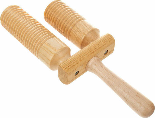 Gewa Κουδούνα Club Salsa Wooden Agogo Χειρός