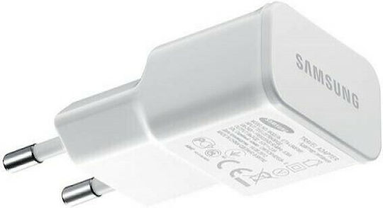 Samsung Wall Adapter with USB-A port 10W in White Colour (ETA-U90E Bulk)