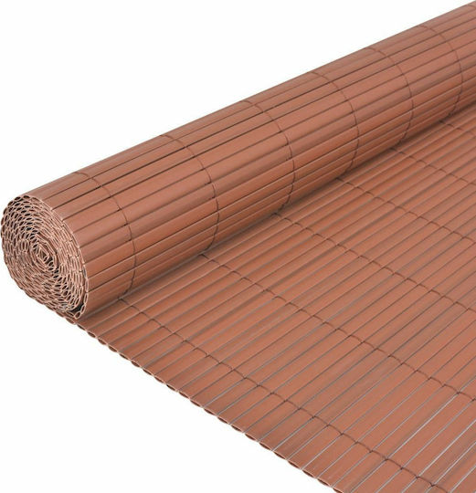 vidaXL Καλαμωτή Πλαστική με Ολόκληρο Καλάμι 1.5x5m