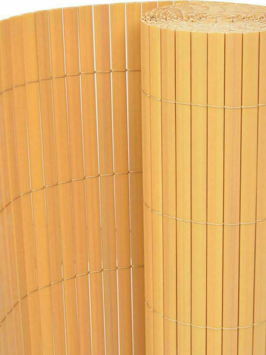 vidaXL Gard De Bambus Din Plastic 90x500cm
