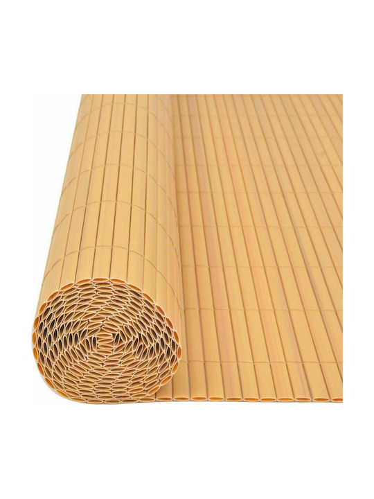 vidaXL Gard De Bambus Din Plastic 90x500cm