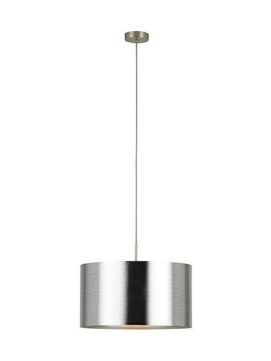 Eglo Saganto Pendant Light Single-Light for Socket E27 Silver