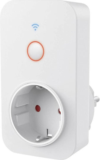 HAMA Single Extern Priza de curent Wi-Fi Alb