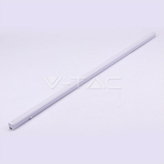V-TAC Φωτιστικό Πάγκου Κουζίνας LED 16W Θερμό Λευκό με Διακόπτη Μ120xΒ2.3xΥ3εκ.