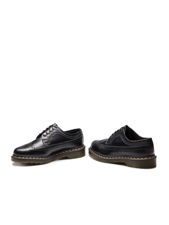 3989 Men's Leather Oxfords Black