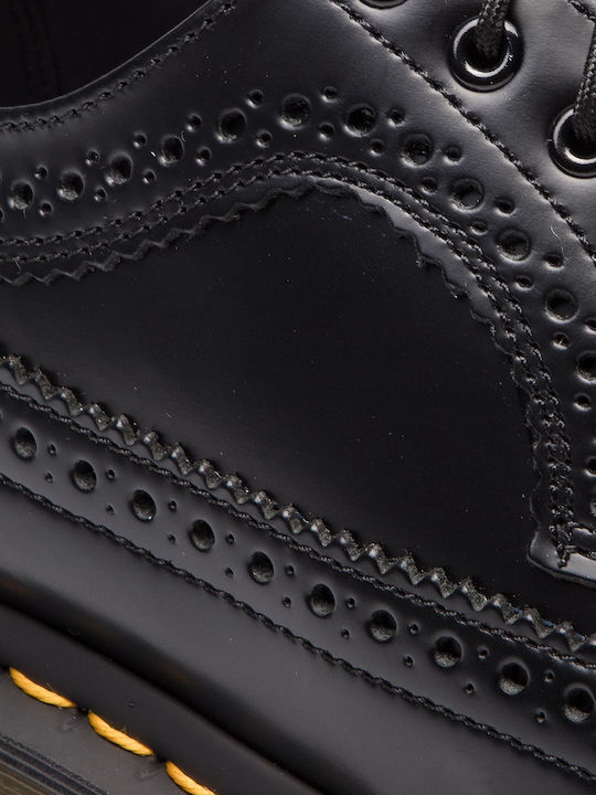 3989 Men's Leather Oxfords Black