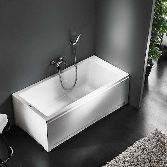 Sirene Cubic Μπανιέρα Ακρυλική 170x70cm