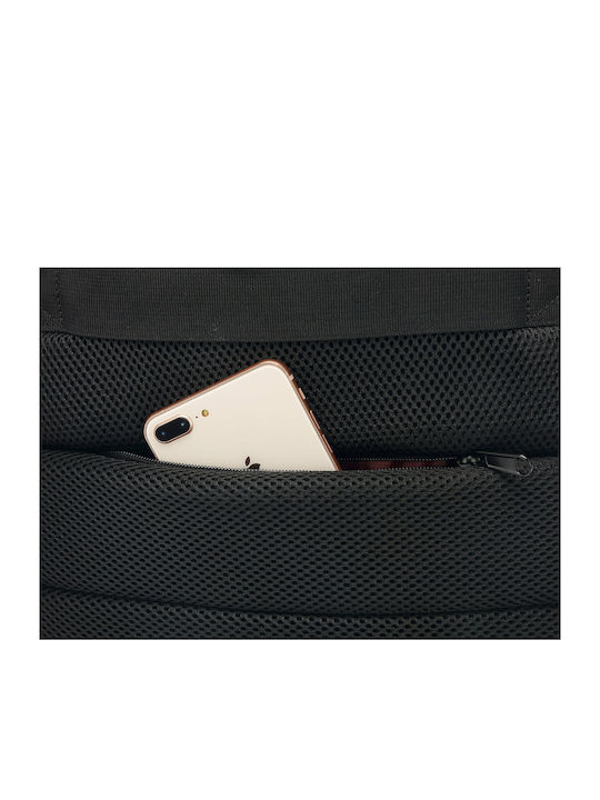 Yenkee YBB 1501 Tasche Rucksack für Laptop 15.6" in Schwarz Farbe