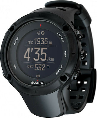 Suunto Ambit3 Peak HR 50mm Smartwatch mit Pulsmesser (Schwarz)