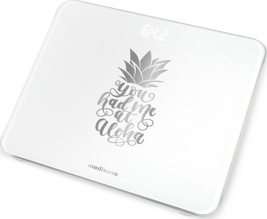 Medisana PS 438 Ψηφιακή Ζυγαριά 180kg Λευκή Pineapple